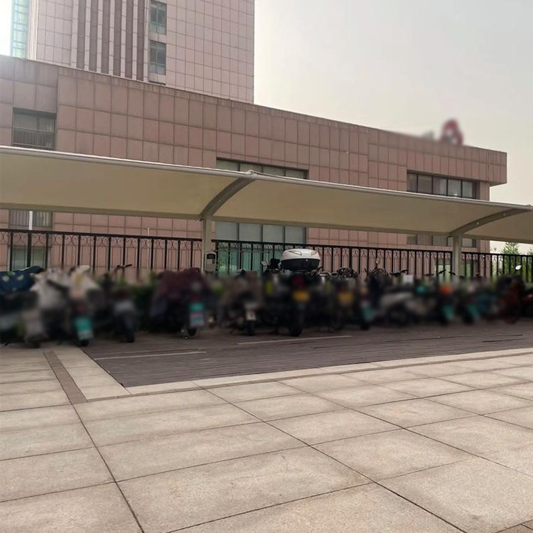 怀仁市膜结构电动车棚